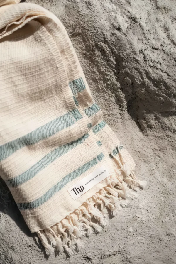 pamuk yoga battaniyesi